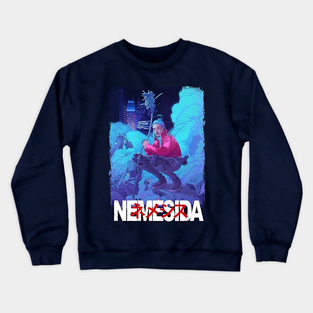 Nemesida Crewneck Sweatshirt by KAENKODI